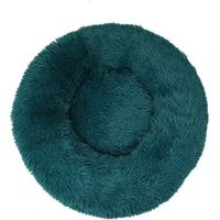 Katzenbett, weiches Kissen, waschbar für Katzen und Hunde (Dunkelgrün, 40 cm), Sunny