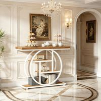 Console d'entrée élégante, table console, table basse à 4 niveaux, table d'entrée, meuble TV