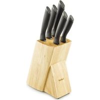 Tefal Juego de Cuchillos Moderno en Acero Inoxidable