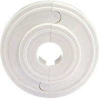 Weiße Abschlussrosette Durchmesser 14 mm SOMATHERM FOR YOU
