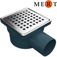 Bodenablauf Ablaufrinne Dusch Ablauf 10x10 cm Duschrinne Badablauf Siphon