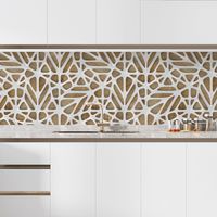 Crédence adhésive cuisine - Design - 55x128 cm - Adhésif + Protection BRILLANTE