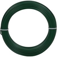 Corderie Italiane 002014065 Filo Ferro Plastica, Verde, 1,6 mm, 100 mt