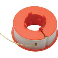 Bosch Home and Garden F016800175 Bobina de Hilo Naranja, Color Blanco, Amarillo 8mx1.6mm