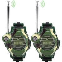 Montre Talkie-Walkie pour Enfants (Lot de 2) - Simulation Militaire