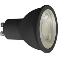 Lampada Led Gu10 Nera Dimmerabile 7W 3000K (F.A.N. Cod. Klassic-Gu10B-7C-Dim)