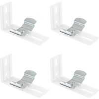 4 Sets Right Angle Vertical Blind Fixings Brackets,L Shaped Venetian Blind Accessories