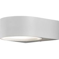 Konstsmide Aplique de pared contemporánea gris aluminio