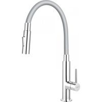 Ferro Zumba Slim 2F grifo cromado y gris diseño elegante