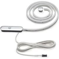 LED FLESSIBILE IN SILICONE 1000MM LUCE NATURALE CON INTERRUTTORE TOUCH ARGENTO -PROMO-