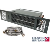 THERMIX KPH 2400 CLASSIC HYDRONIC KITCHEN PLINTH HEATER (2350 WATTS/8020 BTU)-Anthracite