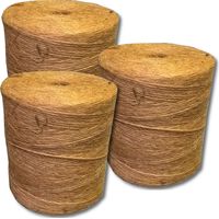 Sisal ficelle de presse 200m/kg ficelle de liage fil cordon corde ficelle de presse 1 rouleau de 1 800 m