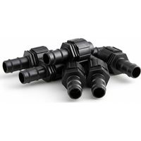 Set di 100 Raccordo per Nastro di Irrigazione a Tubo Gocciolante 16mm Connessione per Sistema di Irrigazione