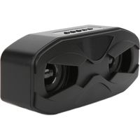 Enceinte Bluetooth Robot Noir - Design Original, Son Puissant, Microphone Intégré et Éclairage LED Personnalisable