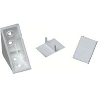 Taquet + 2 Couvercles 03C blanc PRUNIER - Boite de 50 - STBS03C