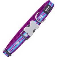 Collar para Perro Red Dingo Style Morado Unicornio (2,5 x 41-63 cm)