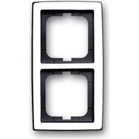 BUSCH-JAEGER 1754-0-4327 CHROME PLAQUE DE COMMUTATION ET OBTURATEUR 2CKA001754A4327