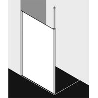 Kermi WALK-IN XB WDL 1800x 2000 BV : 1780-1800 SIHG verre trempé Opaco