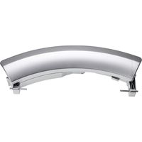vhbw maniglia per porta/sportello compatibile con Siemens Extraklasse XL 131 WXL131A lavatrice plastica argento