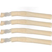 boyaux de collagène comestibles pour saucisses sèches de porc, tubes de 24 mm de diamètre, boyaux de collagène pour jambon et hot-dogs