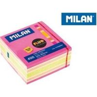 Fluoreszierende Mixkarten, Würfel 76x76, 400 Stück, Mailand