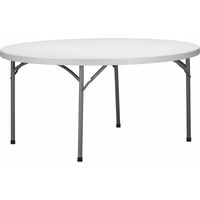 garbar MOZART Table Ronde Pliante Intérieure, Extérieure Ø200 Gris