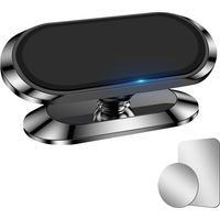 Magnetische mobiele telefoon autohouder, universele 8 sterke magneten, 360 ° rotatiehouder, compatibel met geschikt voor iPhone Samsung enz