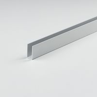 Profilé U aluminium anodisé 1000x8x8 mm – Résistant à la corrosion – Finition esthétique pour renforts et encadrements – Arcansas