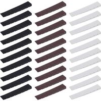 Leveling Shims - Plastic Furniture Spacers - Cuttable Tapered Wedges for Table Chair Legs Cabinets Doors - 30 pcs