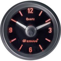Horloge à quartz analogique Equus 656789 4 LEDs
