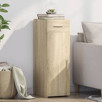 vidaXL Buffet chêne sonoma 30x42,5x93 cm bois d'ingénierie