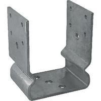 SUPPORTO STAFFA RIALZATA A U PORTA TRAVI IN LEGNO PILASTRO SOSPESO MM 120X80X130 655sp