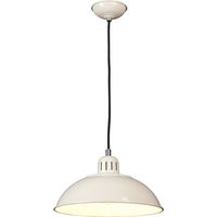 Elstead Franklin - 1 Light Dome Deckenanhängercreme, E27