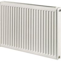 Radiateur eau chaude acier Compact B type 21 habillé - H500 x L500mm - 4 trous - Henrad