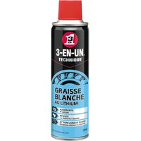 Weiße Lithiumfett-Spraydose 3 in 1