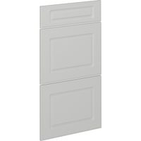 Frontale cucina R-Line, Bianco rustico, 39.6 x 70.4 cm frontale del mobile per mobile base con cassetti, Vicco