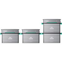 Zendure Solarflow Hyper 2000, Centrale Électrique de Balcon Entrée Solaire 1800W, Hub Intégré Micro Onduleur, Charge AC Bidirectionnelle 1200W, avec 4xAB2000L, avec 3 x Solarflow Hyper 2000