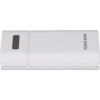 Boîtier pour 2 batteries 21700 H02, kit de batterie externe USB à 3 ports, chargeur de batterie pour téléphone portable (blanc).