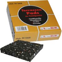 24x ferax Terrassenpad 8 x 90 x 90mm