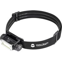 TOOLCRAFT TO-9469515 LED COB Lampada frontale Batteria ricaricabile agli ioni di litio 450 lm 13 h TO-9469515