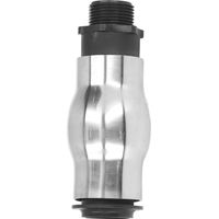 Boquilla para fuente de champán, difusor de agua de acero inoxidable 304, adecuada para estanques y lagos de jardín, rosca externa de 1 pulgada. Boquillas para fuente con rosca de 32 mm.