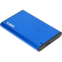 Boîtier iBox HD-05 pour disque dur/SSD bleu 2,5 pouces