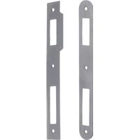 CONTROPIASTRA PER SERRATURA 'PATENT' B.T. ottonato verniciato - interasse 90 mm
