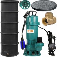 Station de relevage 300 l - 160 cm avec pompe 1500 W