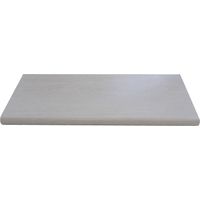 MENSOLA IN LEGNO 5 PZ. BORDO TONDO CM.60X20X1,8 COLORE ROVERE SBIANCATO