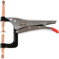 Pinza de soldar doble V con capacidad de sujeción de 75 mm - profundidad 43 mm