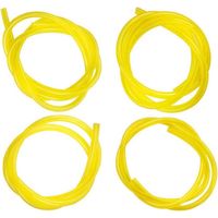 Pack of 4 Hose Fuel Hose Gasoline Hose Fuel Hose 3x6mm/3x5mm, 2.5x5mm/2x3.5mm for Blower Grass Trimmer Chainsaw Brushcutter(6M)