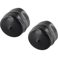 2 Pack Riding Mower Axle Cap 532104757, Rubber Hub Cover for Lawn Tractor, Front Wheel Bearing Protector, Garden Equipment Dust Shield