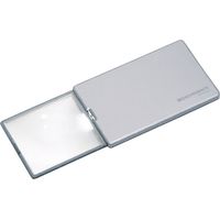 Eschenbach 152111 Easy Pocket Handlupe mit LED-Beleuchtung Vergrößerungsfaktor: 3 x