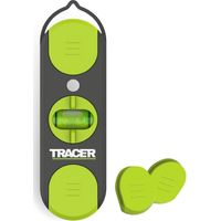 TRACER Magnetischer Bolzenfinder – Mit Markierungsschildern & Wasserwaage für präzises Orten, 1 Stk